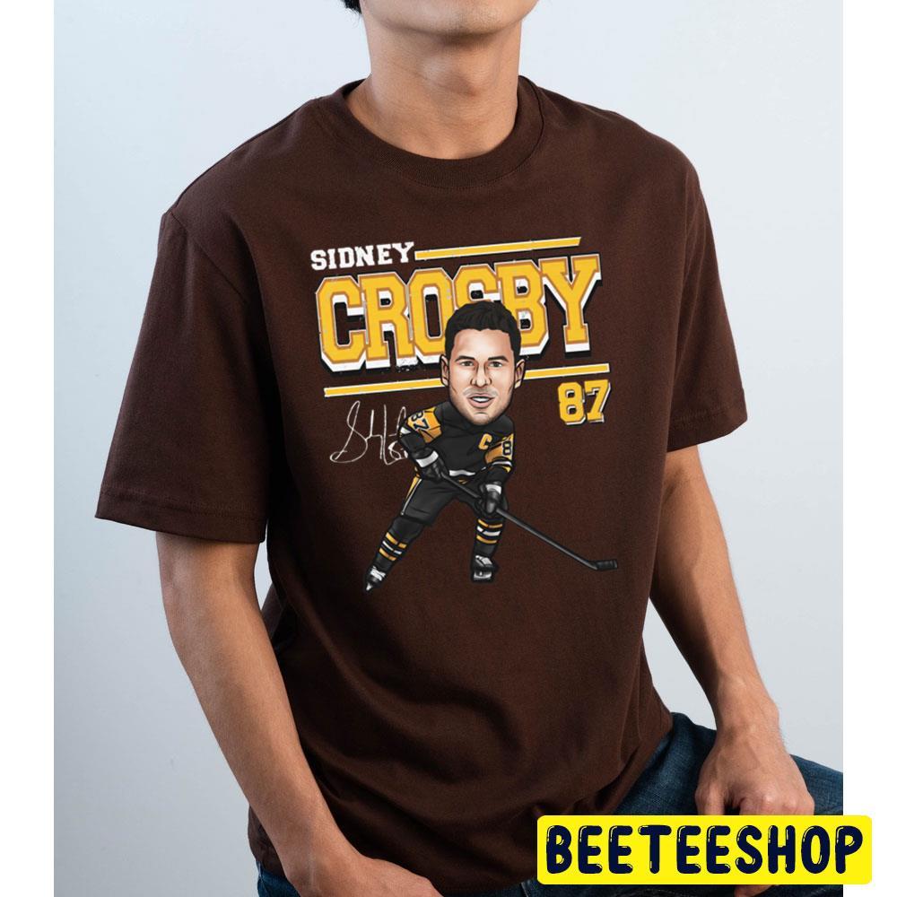 Pittsburgh Cartoon Sidney Crosby Hockey Unisex T-Shirt