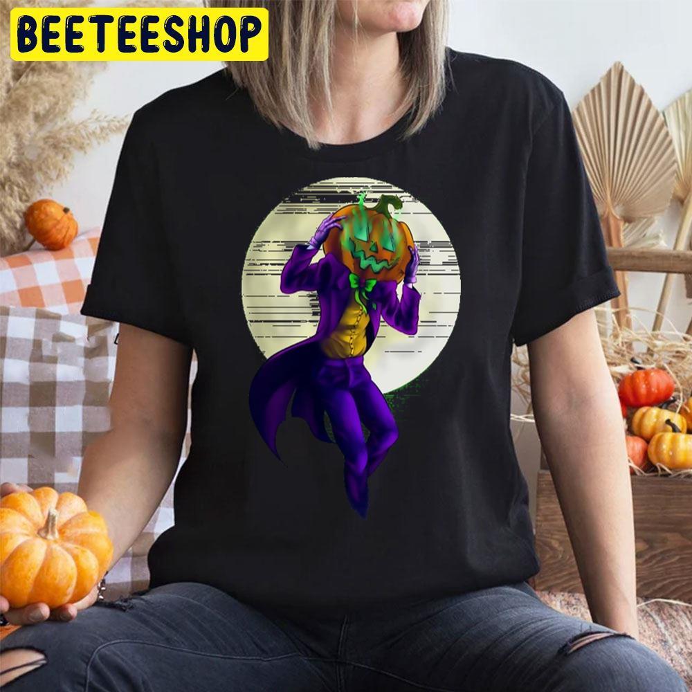 Pumpkin Clown Joker Halloween Beeteeshop Unisex T-Shirt