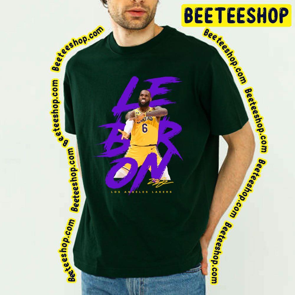 Purpleline Lebron James Basketball Unisex T-Shirt