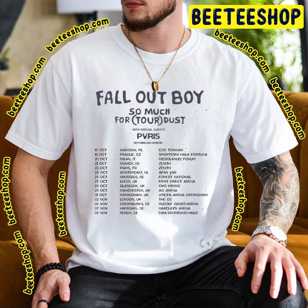 Pvris Fall Out Boy 2023 Tour Dates Beeteeshop Trending Unisex T-Shirt