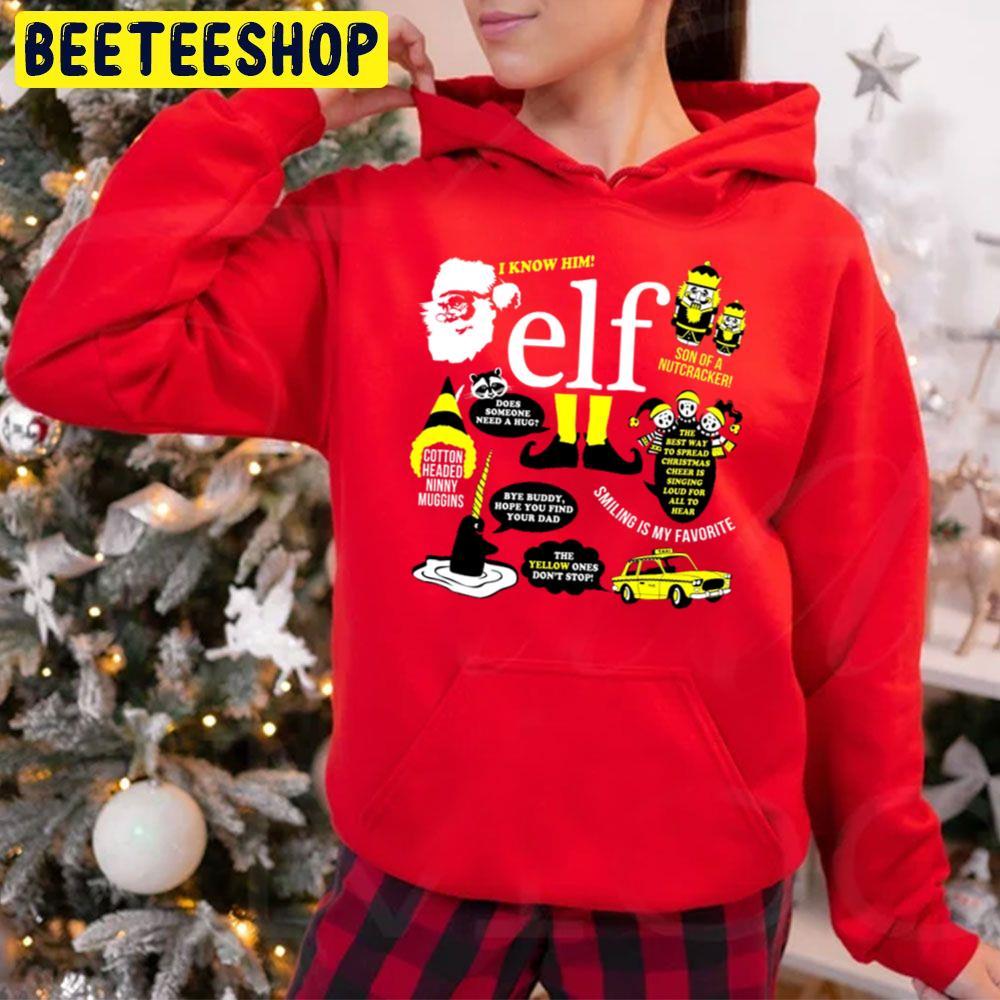 Quotes Buddy The Elf Christmas Beeteeshop Trending Unisex Hoodie