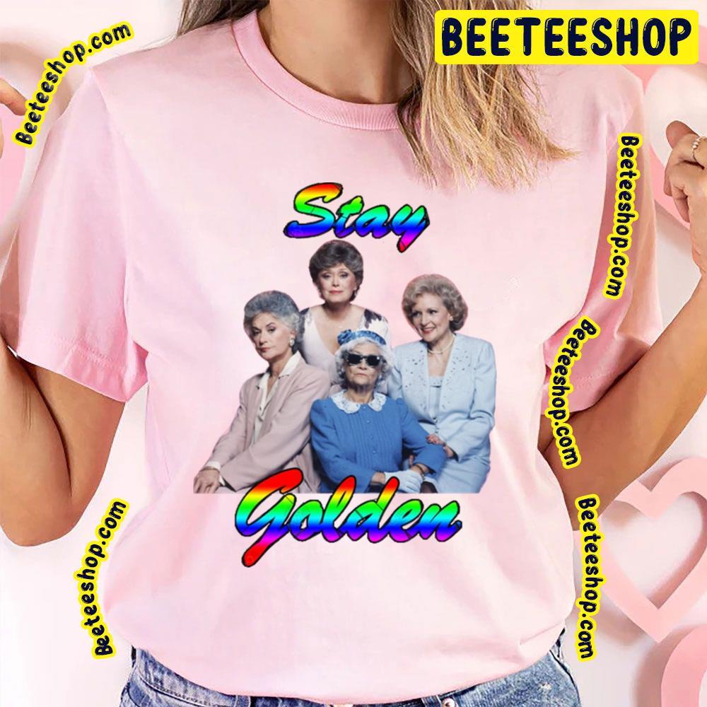 Rainbow Color The Golden Girls Unisex T-Shirt