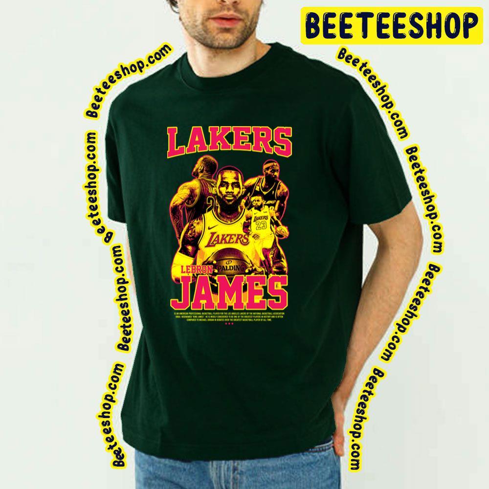 Red Lakers Lebron James Basketball Unisex T-Shirt