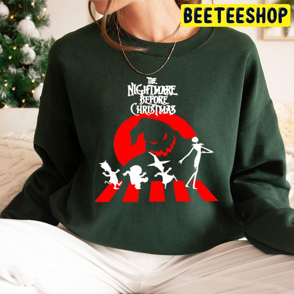 Red Road The Nightmare Before Christmas Beeteeshop Trending Unisex Sweatshirt