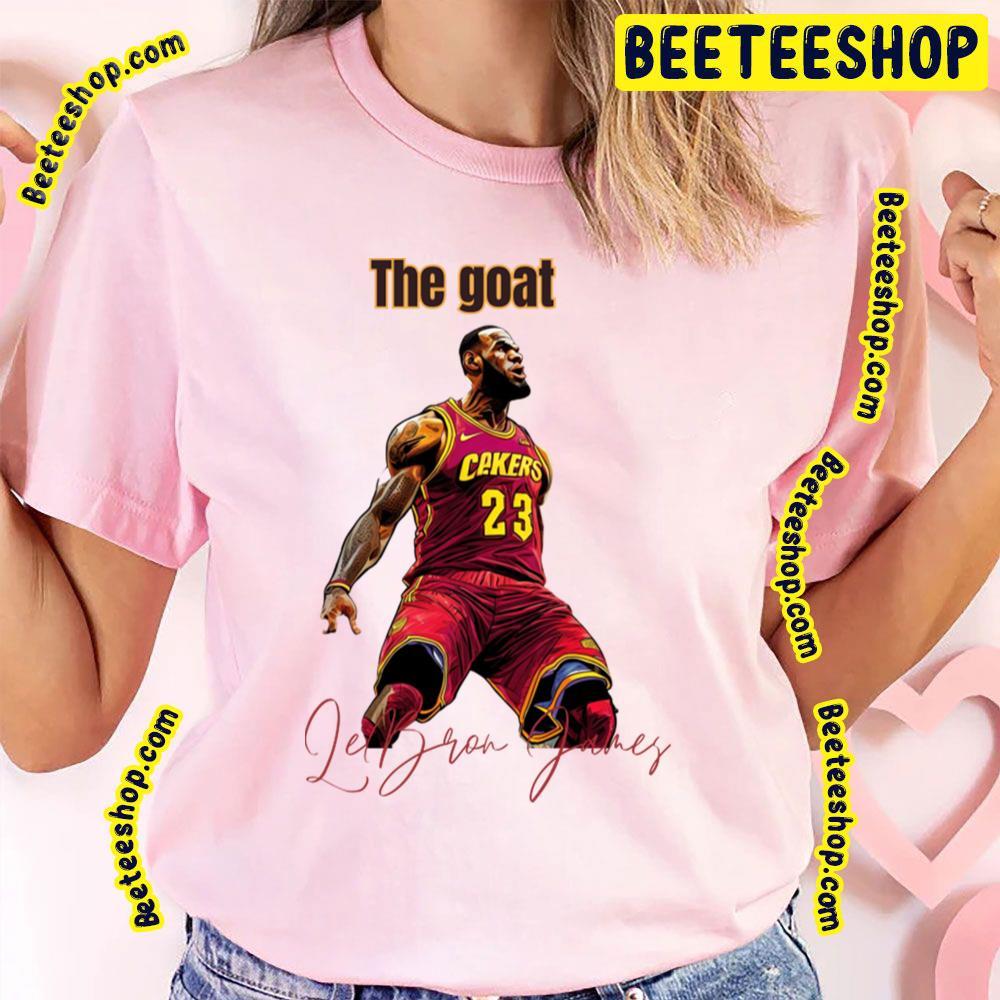 Red Victor Illustration Artwork Lebron James Basketball Unisex T-Shirt