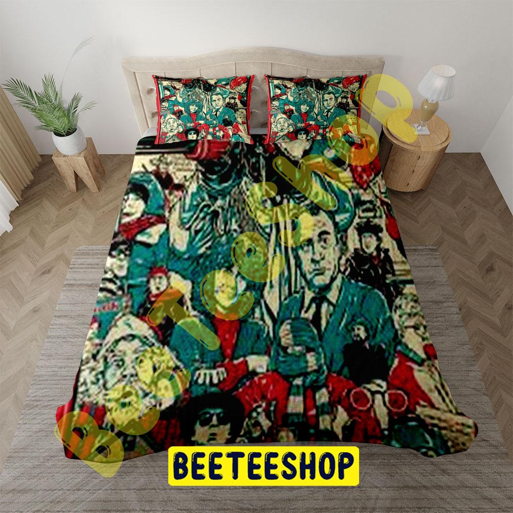 Retro Art A Christmas Story Christmas Trending Bedding Set