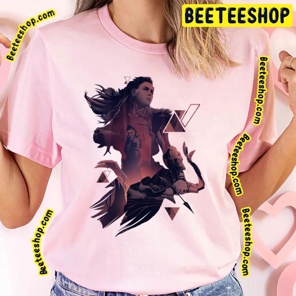 Retro Art Horizon Forbidden West Beeteeshop Trending Unisex T-Shirt