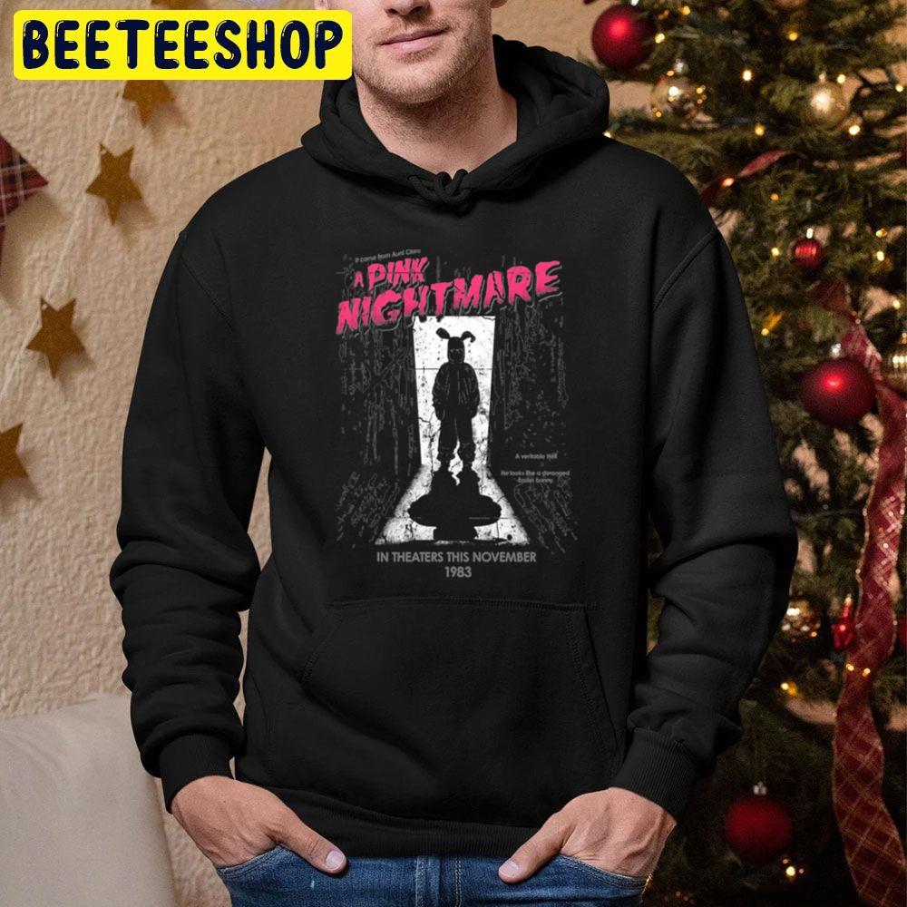 Retro Art Pink Nightmare A Christmas Story Beeteeshop Trending Unisex Hoodie