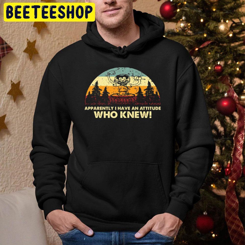 Retro Attitude Problem The Muppet Christmas Carol Beeteeshop Trending Unisex Hoodie