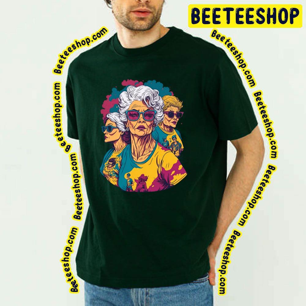 Retro Color The Golden Girls Unisex T-Shirt