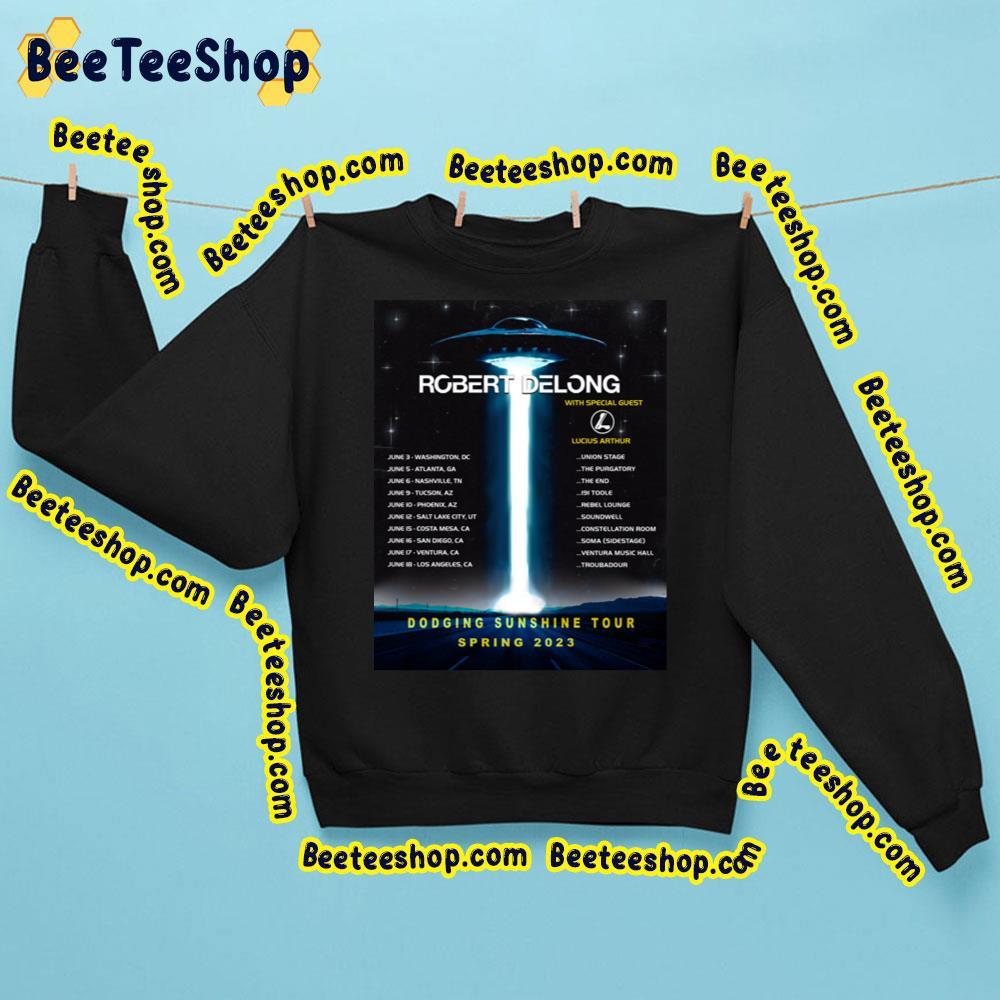 Robert Delong Dodging Sunshine Tour Spring 2023 June Beeteeshop Trending Unisex Sweatshirt