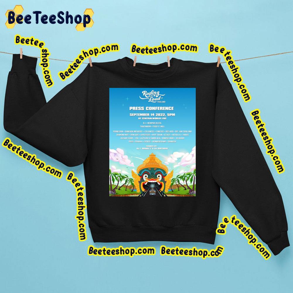 Rolling Loud Thailand 2022 Beeteeshop Trending Unisex T-Shirt