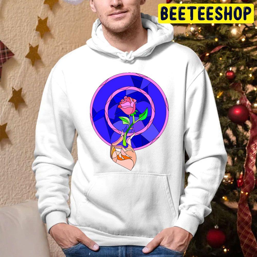 Rose Beauty And The Beast The Enchanted Christmas Beeteeshop Trending Unisex Hoodie