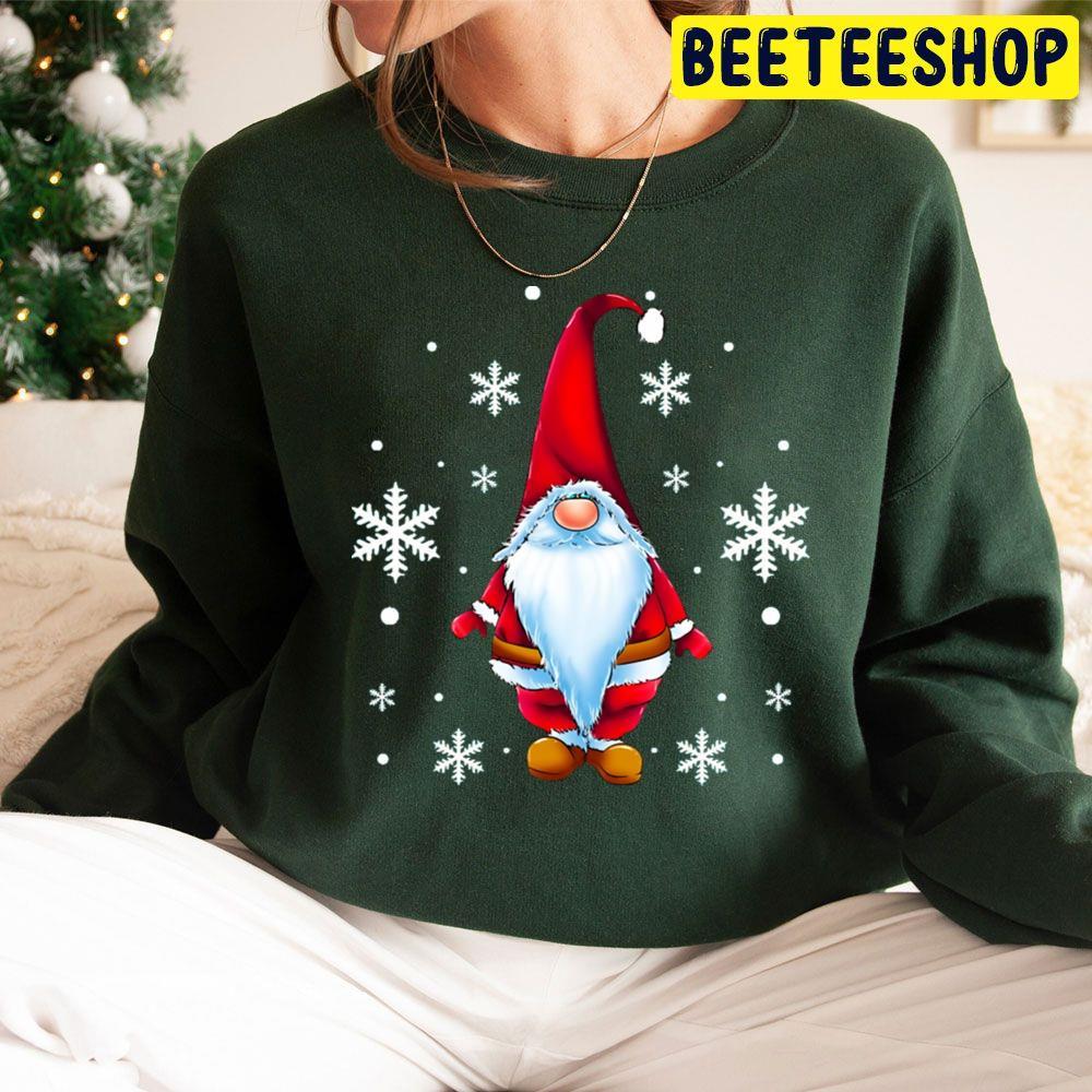 Santa Claus Gnome Merry Christmas Xmas Beeteeshop Trending Unisex Sweatshirt