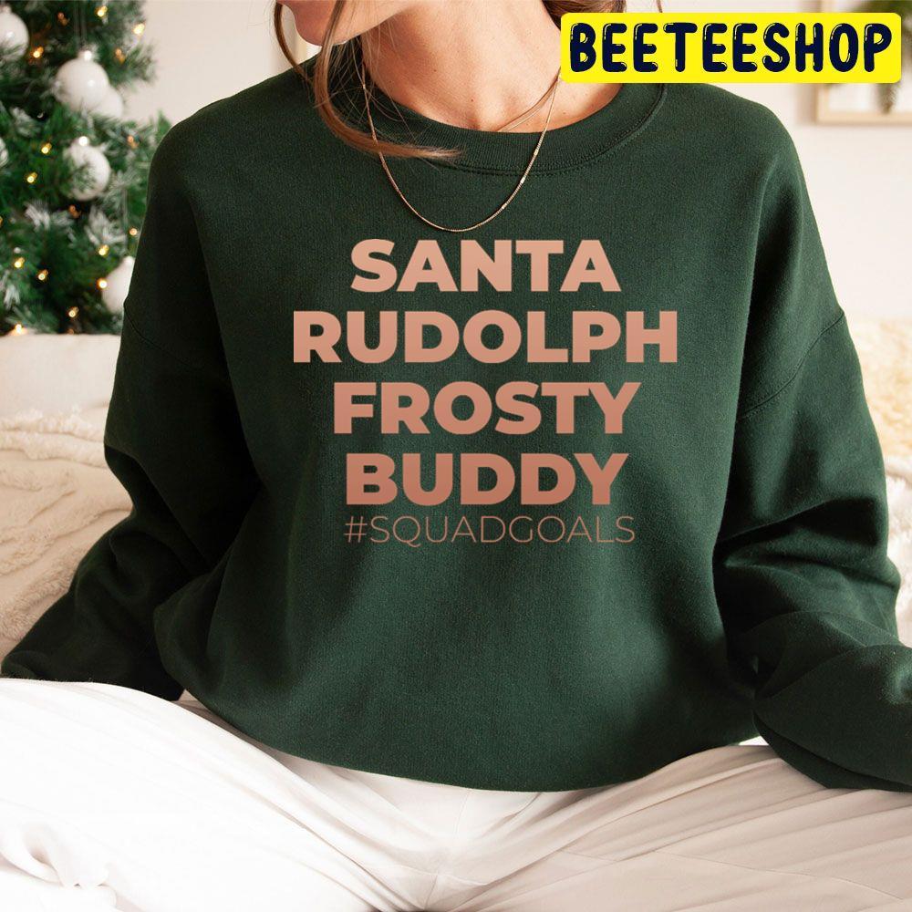 Santa Rudolph Buddy Frosty The Snowman Christmas Beeteeshop Trending Unisex Sweatshirt