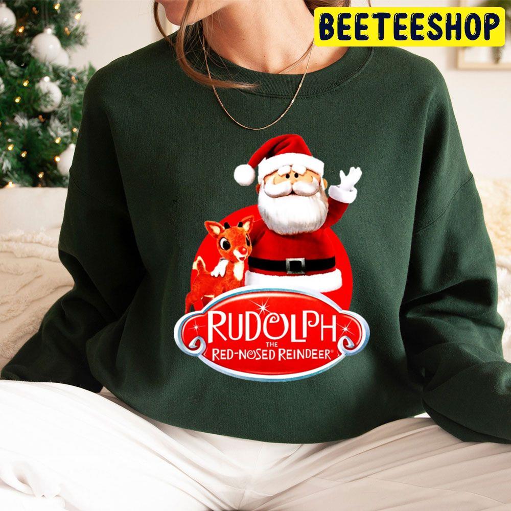 Santa Rudolph The Red Nosed Reindeer Movie Christmas Beeteeshop Trending Unisex Sweatshirt