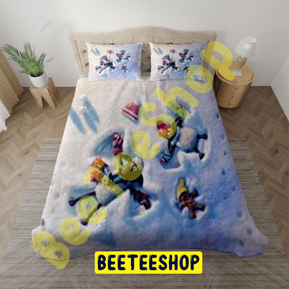 Shaun The Sheep The Flight Before Christmas 3 Trending Bedding Set