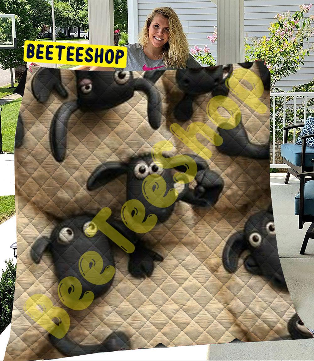 Shaun The Sheep The Flight Before Christmas 8 Trending Quilt