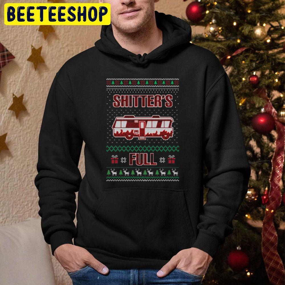 Shitter’s Was Full Ugly Knitted National Lampoon’s Christmas Vacation Beeteeshop Trending Unisex Hoodie