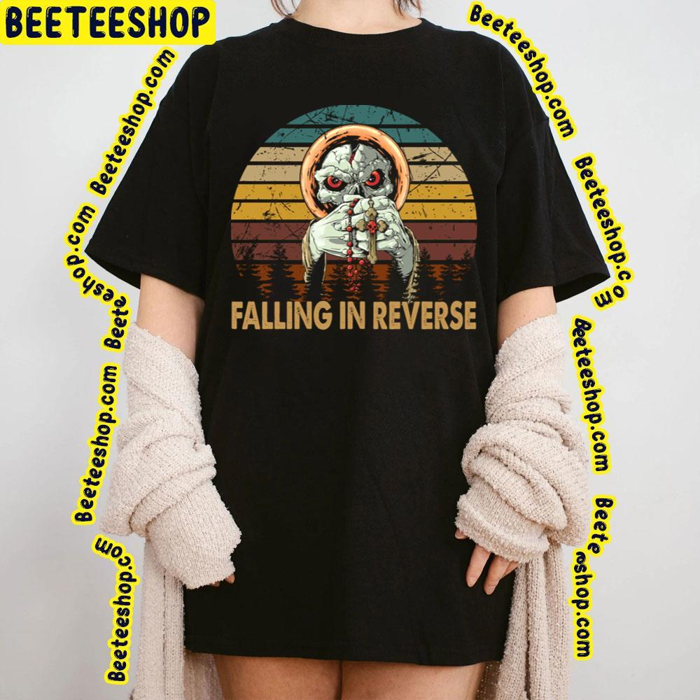 Skull Retro Falling In Reverse Unisex T-Shirt