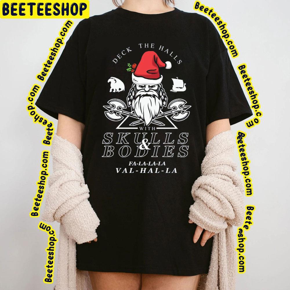 Skulls And Bodies Deck The Halls Unisex T-Shirt