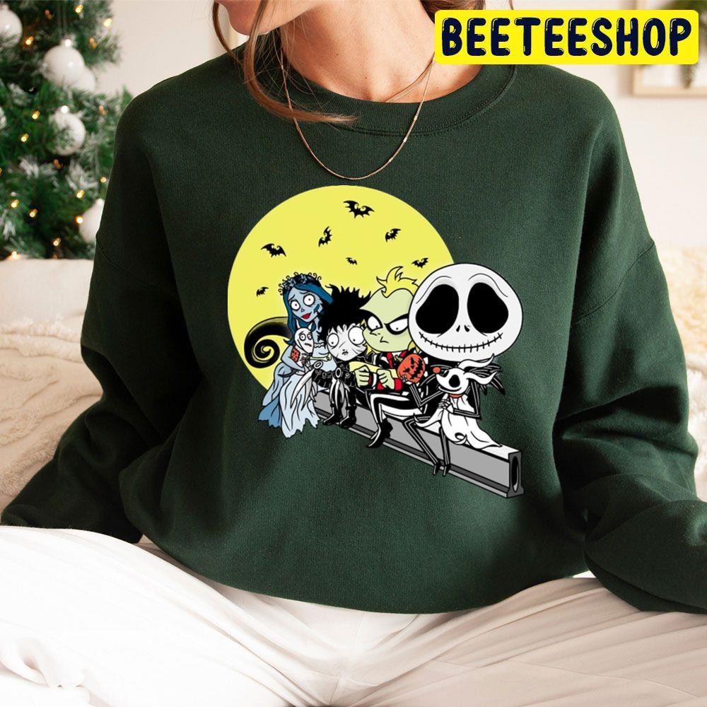 Skyscraper The Nightmare Before Christmas Beeteeshop Trending Unisex Sweatshirt