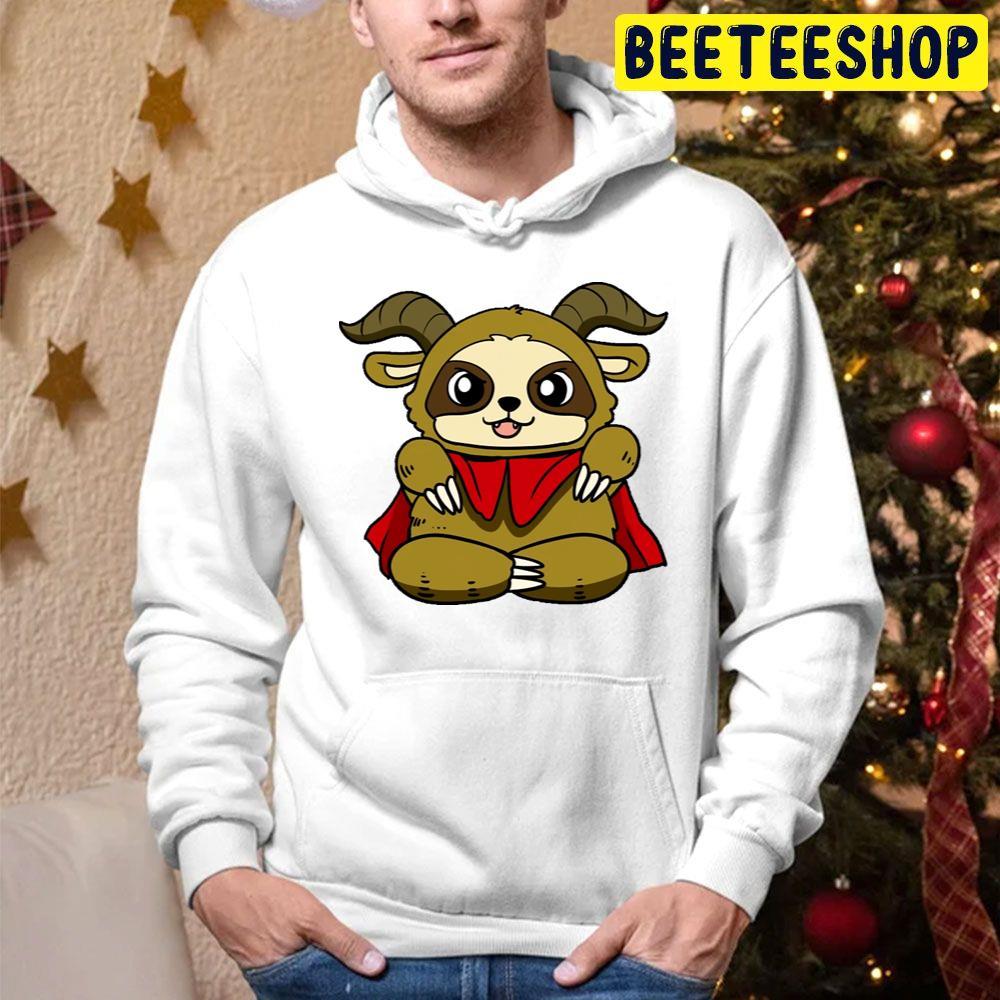 Sloth Krampus Christmas Beeteeshop Trending Unisex Hoodie