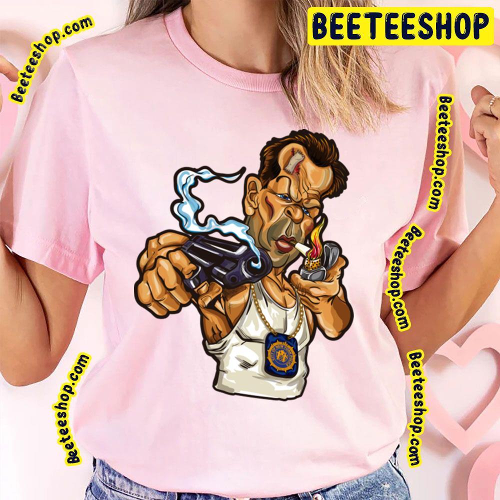 Smoke Die Hard Beeteeshop Trending Unisex T-Shirt