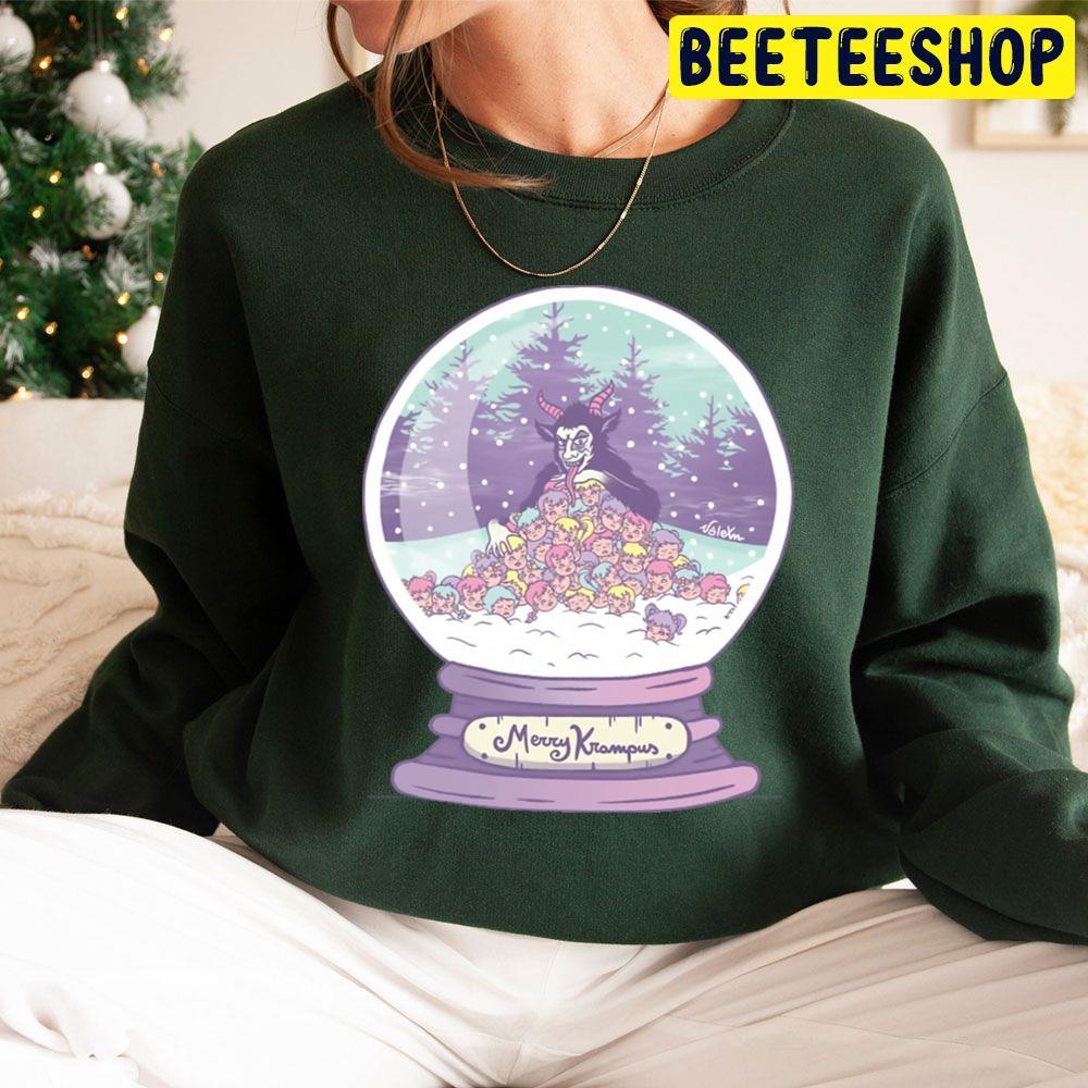 Snowball Krampus Christmas Beeteeshop Trending Unisex Sweatshirt