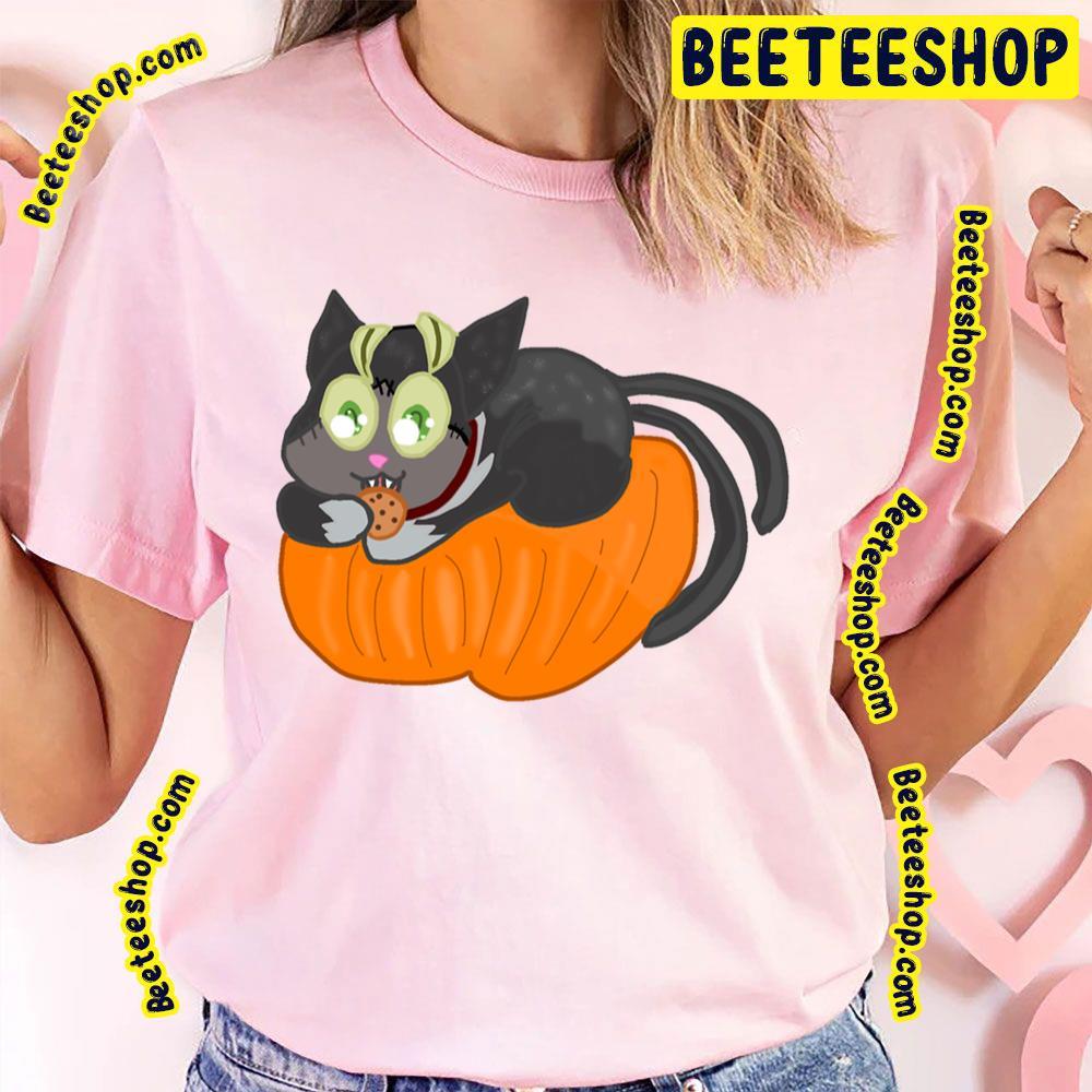 Spooky Robot Cat Kuro Beeteeshop Trending Unisex T-Shirt