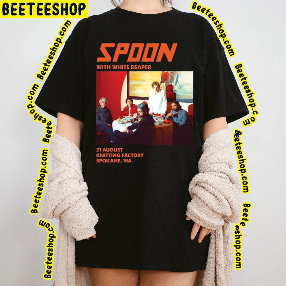 Spoon With White Reaper 2023 Beeteeshop Trending Unisex T-Shirt