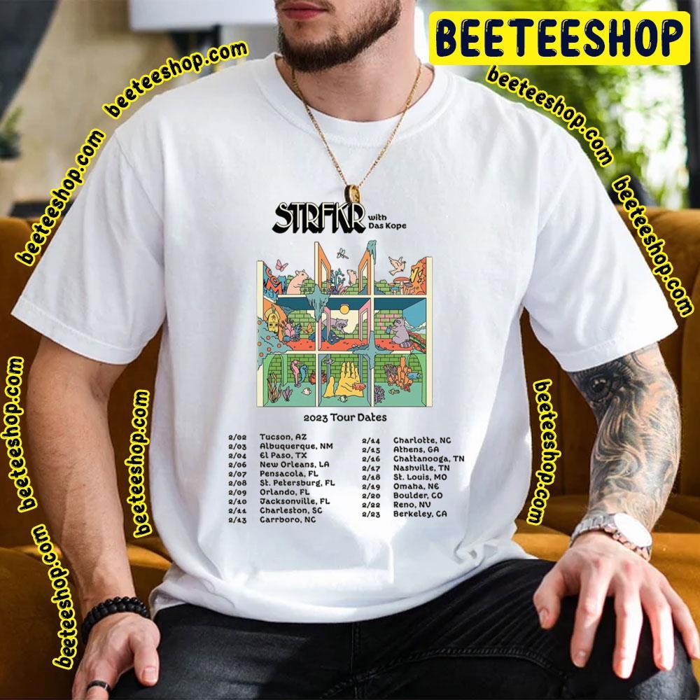 Strfkr 2023 Tour Dates Beeteeshop Trending Unisex T-Shirt