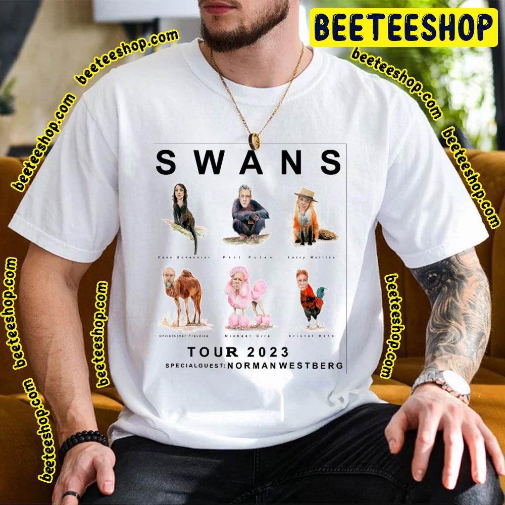 Swans Tour 2023 Beeteeshop Trending Unisex T-Shirt