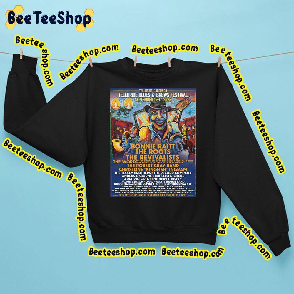 Telluride Blues And Brews 2023 Beeteeshop Trending Unisex Sweatshirt