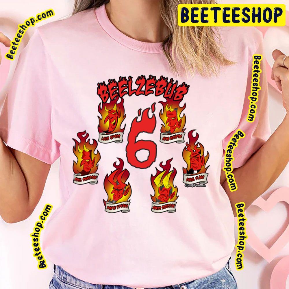 The Many Beelzebub Beeteeshop Trending Unisex T-Shirt