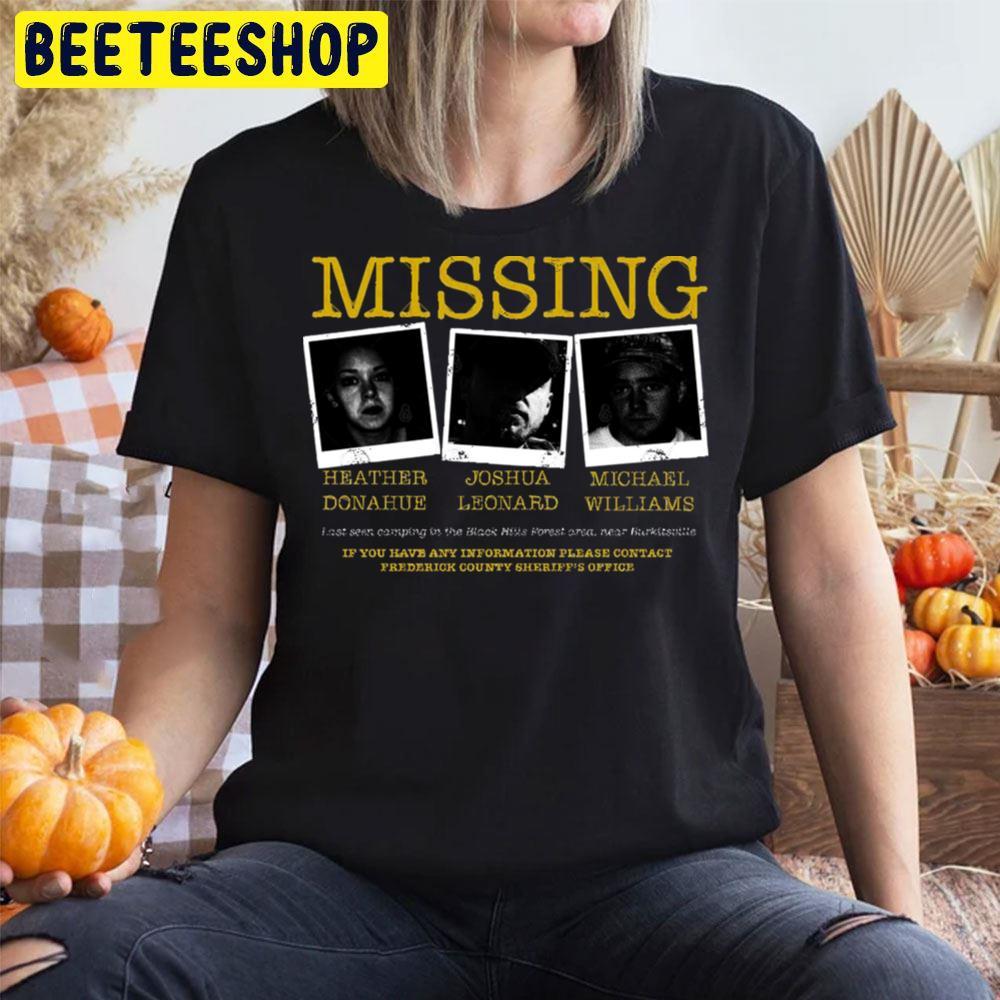 The Missing The Blair Witch Project Halloween Beeteeshop Trending Unisex T-Shirt