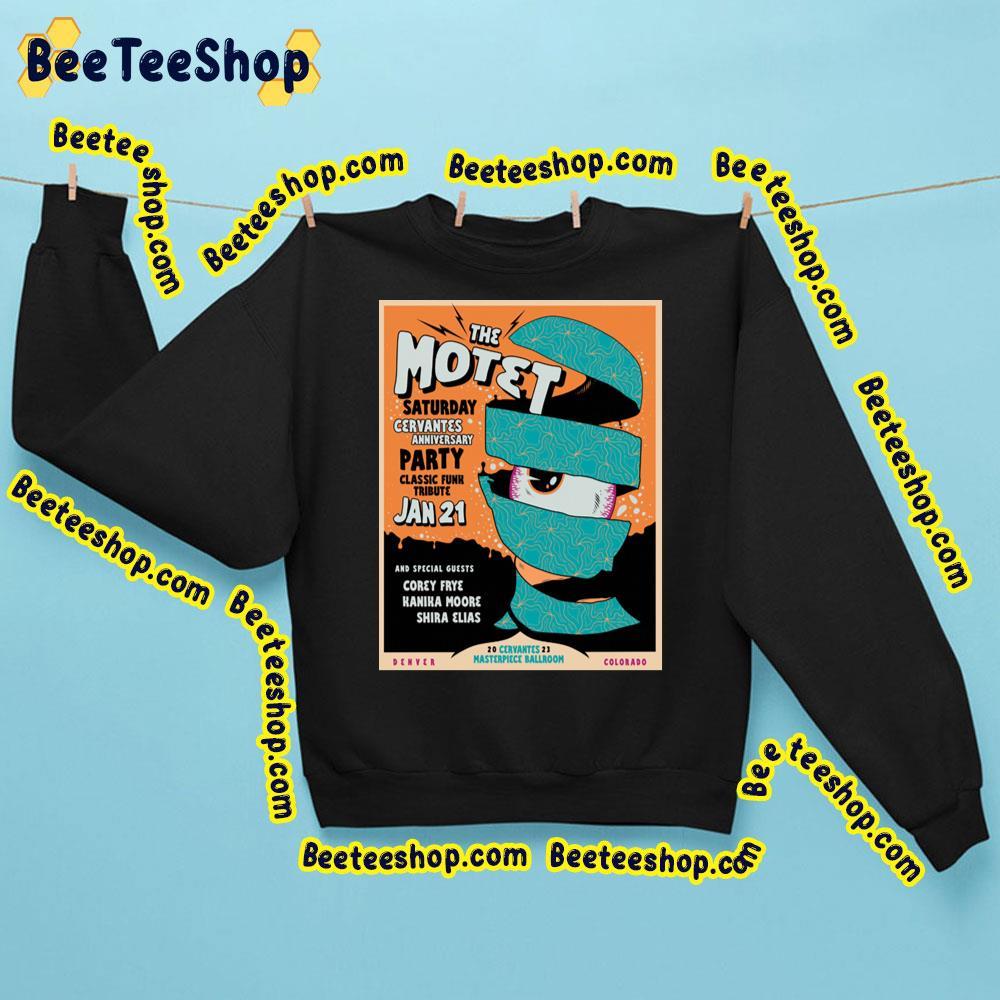 The Motet Cervantes Anniversary Party 2023 Beeteeshop Trending Unisex Sweatshirt