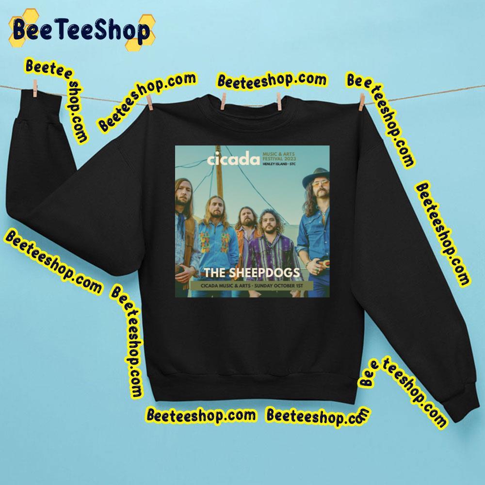 The Sheepdogs At Cicada Music & Art Fest 2023 Beeteeshop Trending Unisex Sweatshirt