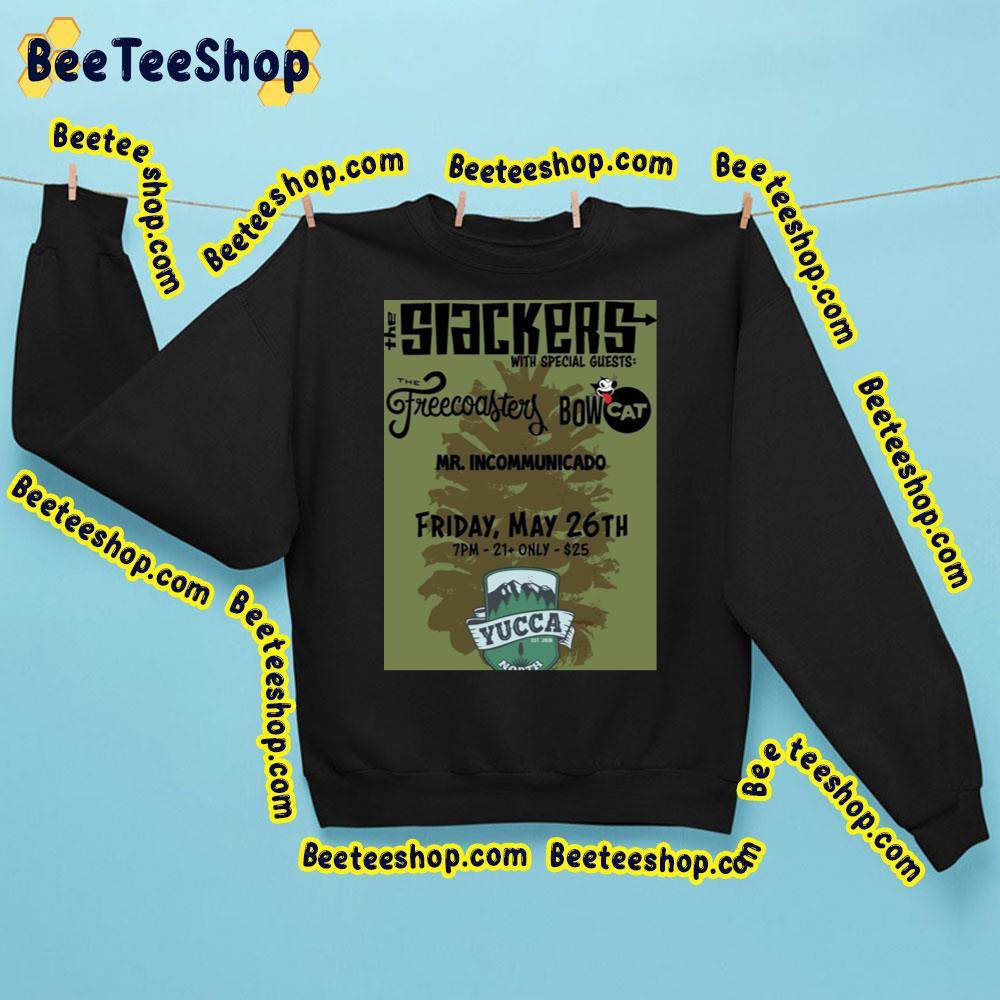 The Slackers Tour 26 May 2023 Beeteeshop Trending Unisex Sweatshirt