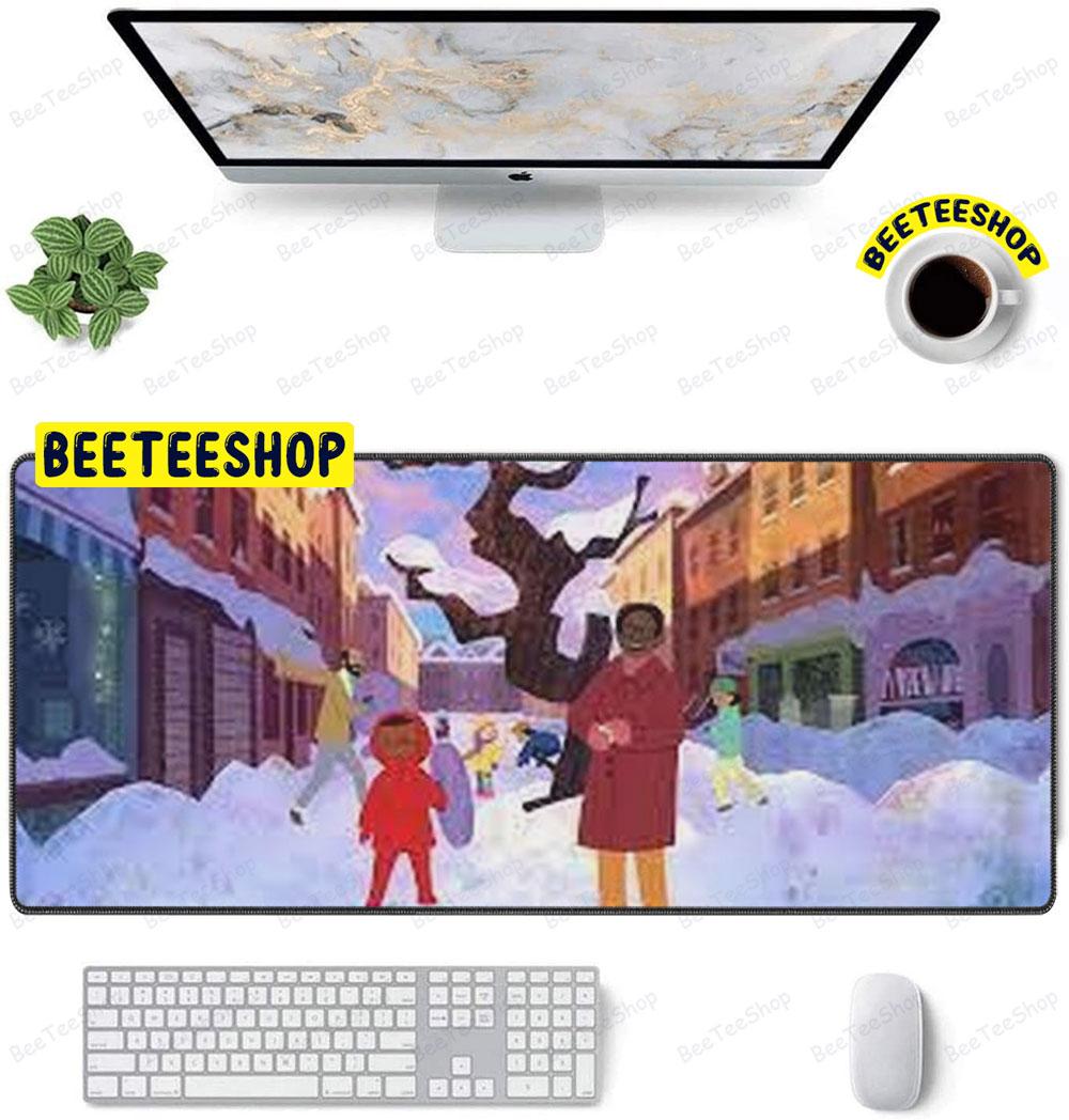 The Snowy Day 3 Trending Mouse Pad