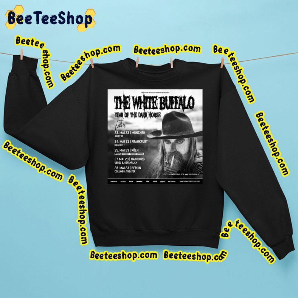 The White Buffalo 2023 Tour Dates Beeteeshop Trending Unisex T-Shirt