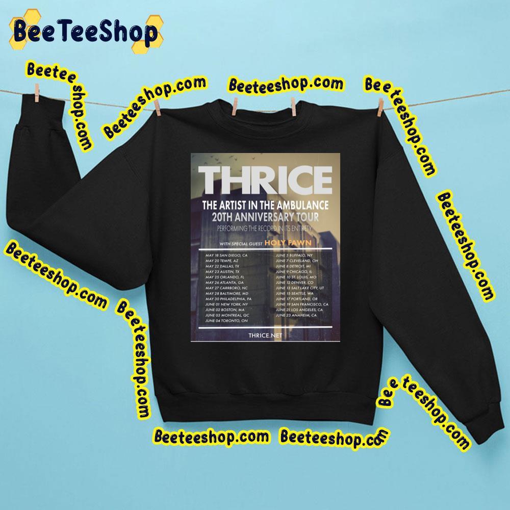 Thrice 2023 Tour Beeteeshop Trending Unisex T-Shirt