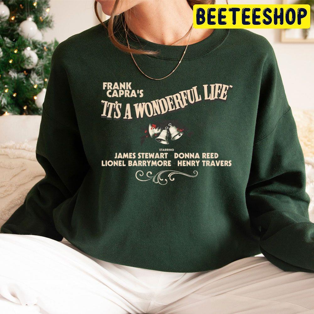 Title Screen It’s A Wonderful Life Christmas Beeteeshop Trending Unisex Sweatshirt