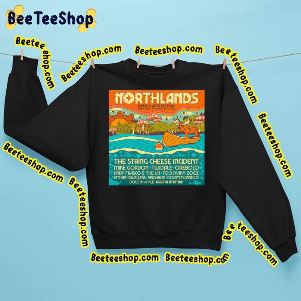 Too Many Zooz Tour Northlands 2023 Beeteeshop Trending Unisex Sweatshirt