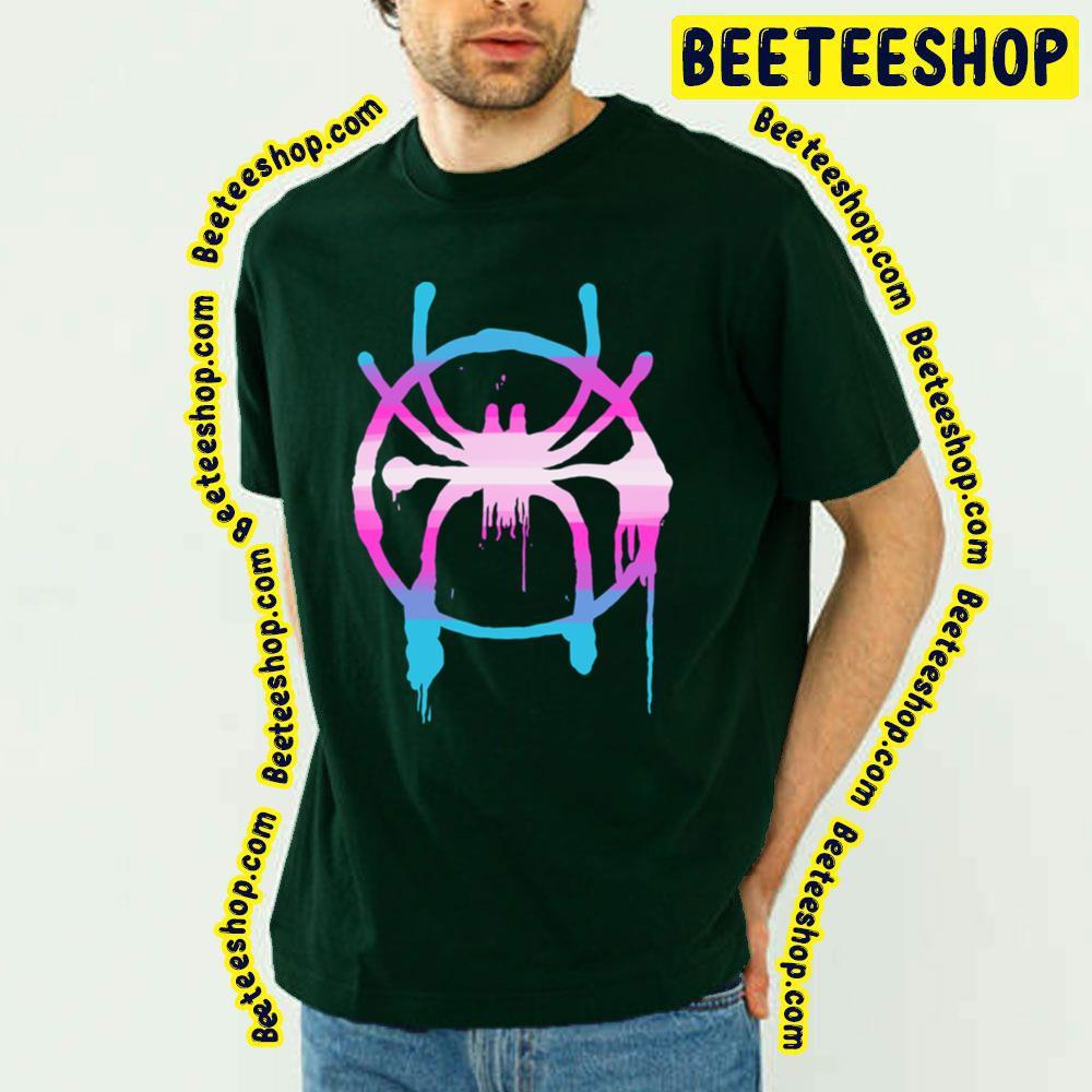 Transgender Flag Into The Spiderverse Movie Beeteeshop Trending Unisex T-Shirt