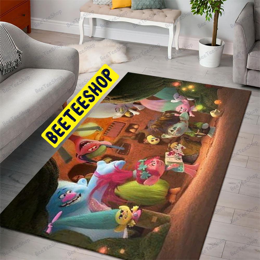 Trolls Holiday 04 Trending Rug Rectangle