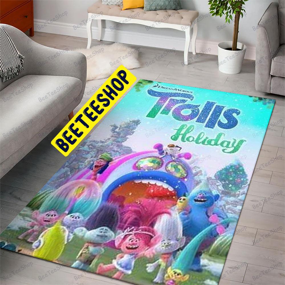 Trolls Holiday 06 Trending Rug Rectangle