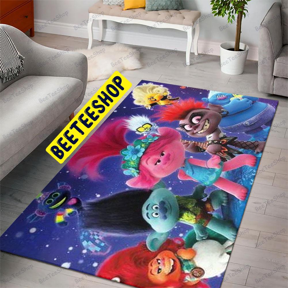 Trolls Holiday 09 Trending Rug Rectangle