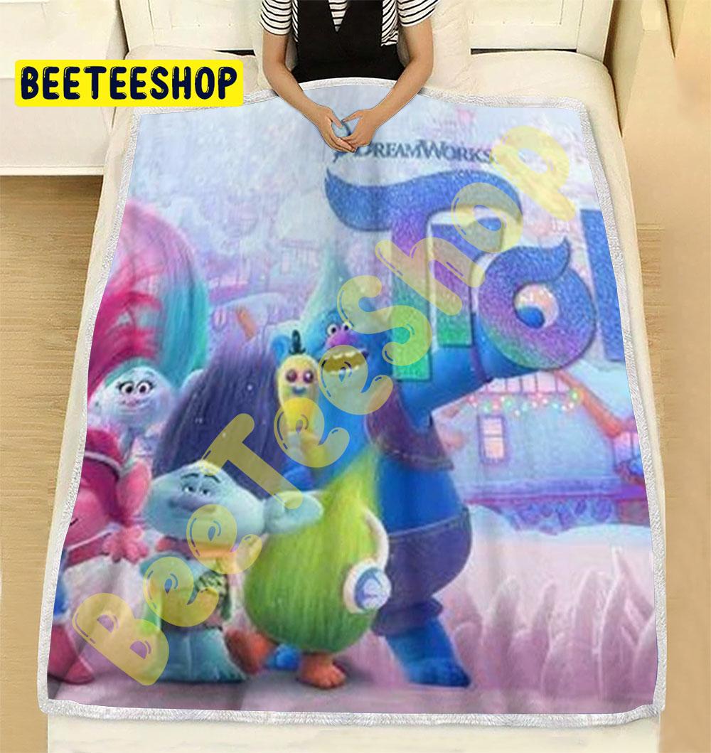 Trolls Holiday 10 Trending Blanket