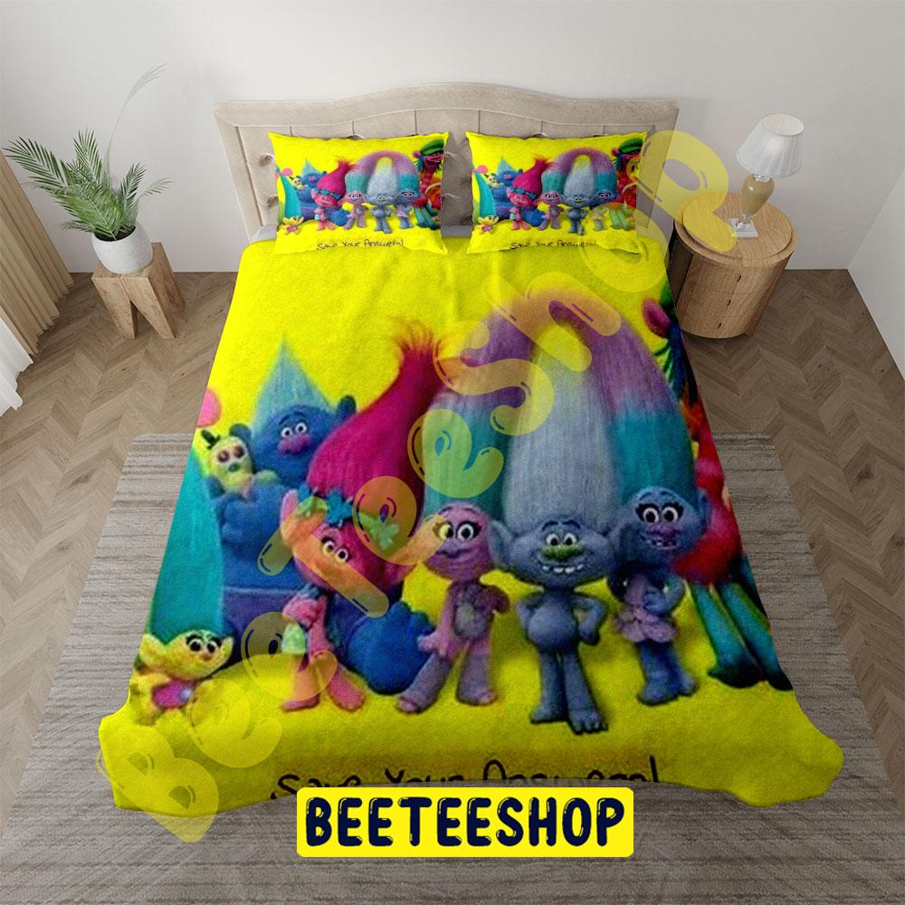 Trolls Holiday 13 Trending Bedding Set